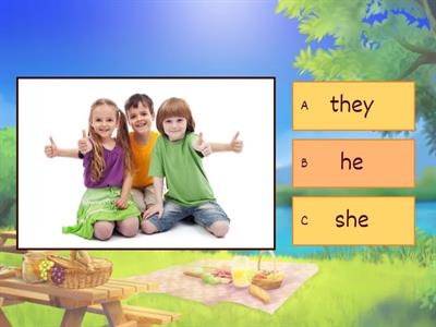 Personal pronouns