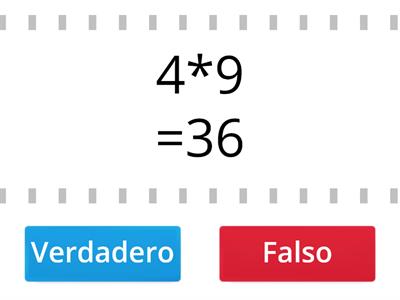 TABLA DEL 4