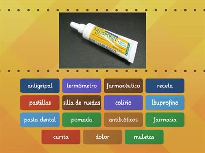 Spanish Pharmacy Words