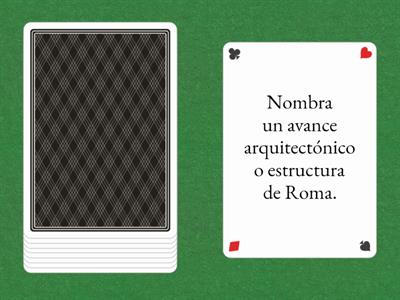 Flashcards Grecia y Roma