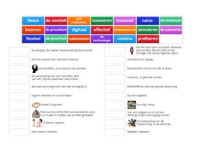 Woordenschat Staal Groep 8 blok 3 Ruimte les 5