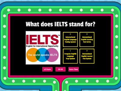 IELTS Task 1 quiz