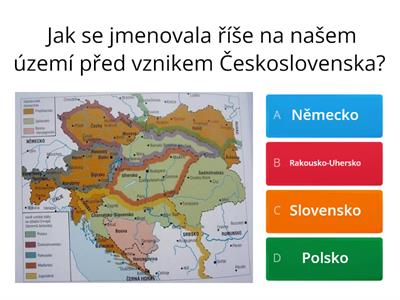Vznik Československa 