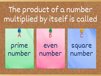 Prime, Composite and Square Numbers