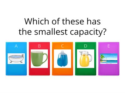 Capacity Quiz
