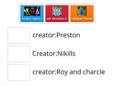 Roblox creators 