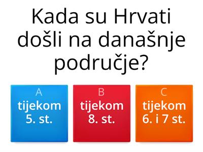 Dolazak Hrvata