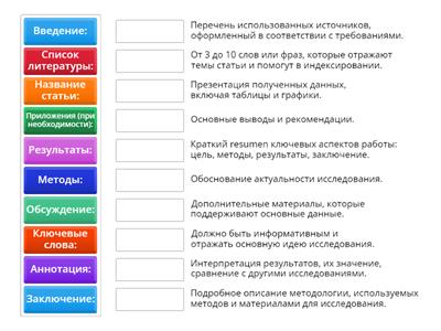 тема 6 Структура научной публикации