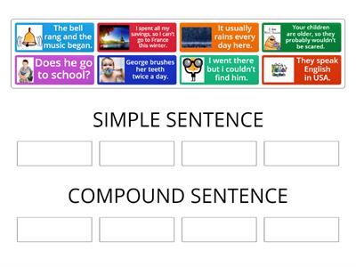 Simple and Compound Sentence