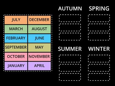 Months & Seasons