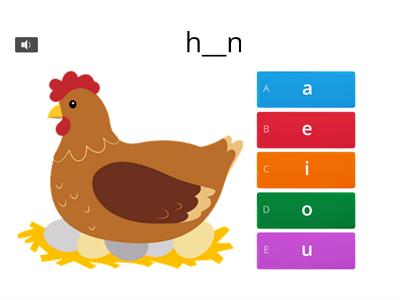 Middle Vowel Sounds