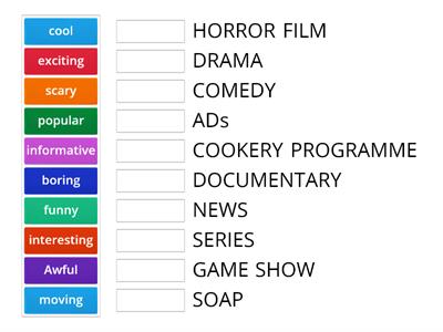 Describing TV Programmes: