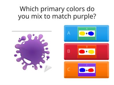 Secondary colours 