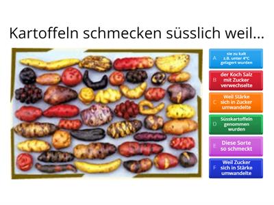 Kartoffeln und die zwei Gifte Solanin und Acrylamid