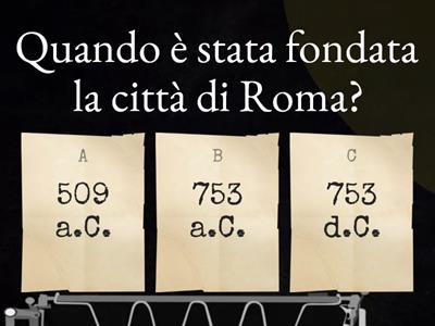 La storia di Roma