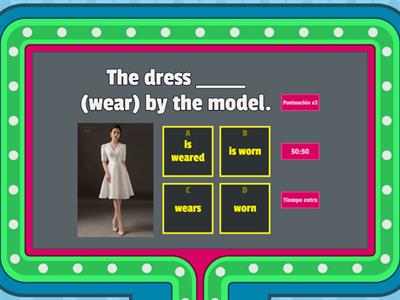 Fashion quiz: Adjectives and Passive voice