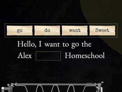 Directions - Alex Sweet Homeschool