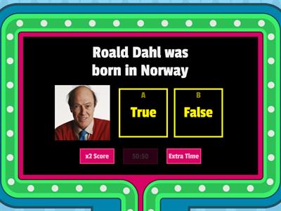 Roald Dahl quiz!