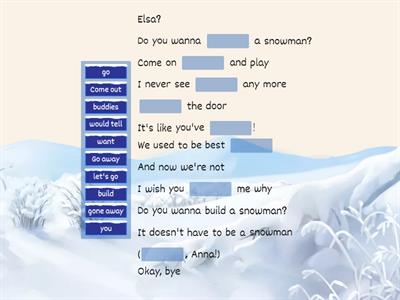 Frozen - Do you want to build a snowman?