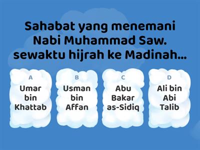 Kuis PAI "Hijrah Nabi Muhammad Saw."