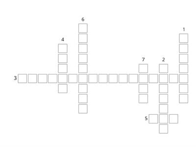 School Subjects crossword2