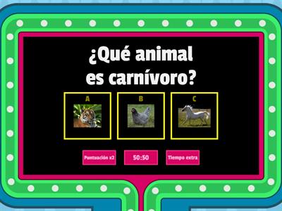 Animales carnívoros