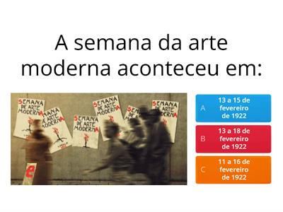 SEMANA DA ARTE MODERNA