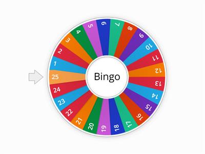 Bingo 1-20