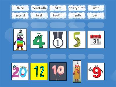 Ordinal numbers 