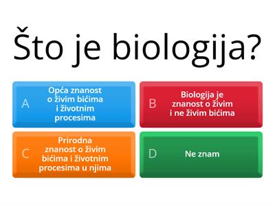 Biologija 7 razred obilježja živih bića i organiziranost u prirodi ...