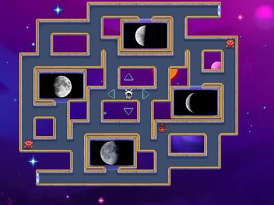 Månens faser- labyrint