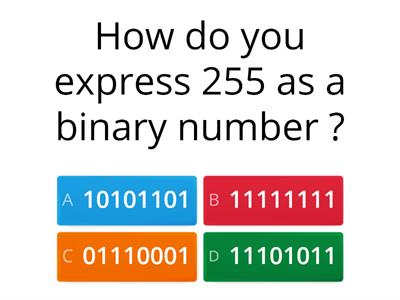 Binary Quiz