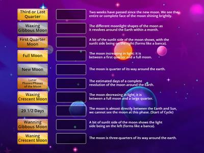  “Match Moon Phases Assessment”