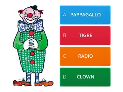 07 - Alfabeto - Il faro del clown: parola - simbolo