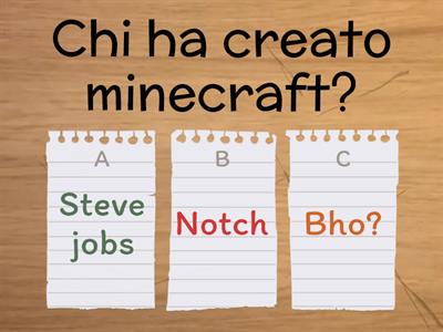 Minecraft Quiz (ITA)