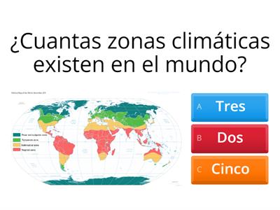 Trivia Zonas Climáticas 3ros Básicos