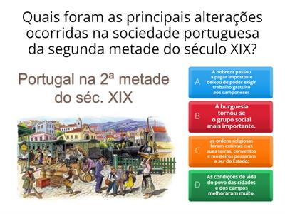 Sociedade Portuguesa (2.ª metade do século XIX)
