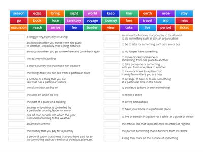 Macmillan Unit 2 Vocabulary