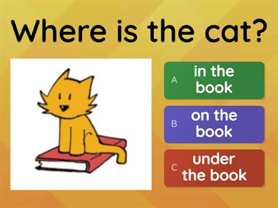 Prepositions of place (Dip in 2 - Unit 2)