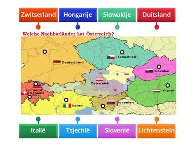 Buurlanden van Oostenrijk