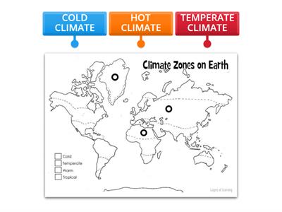 climate zones of Earth