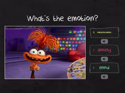 Inside Out 2: feelings & emotions 