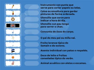 Vocabulario básico galego