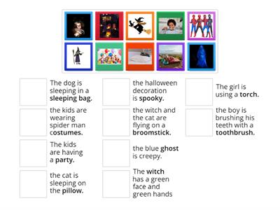 halloween vocabulary lesson 