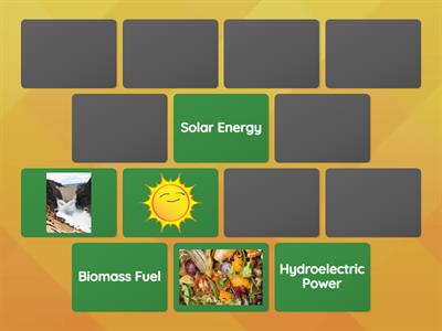 Warm Up: Nonrenewable and Renewable Resources