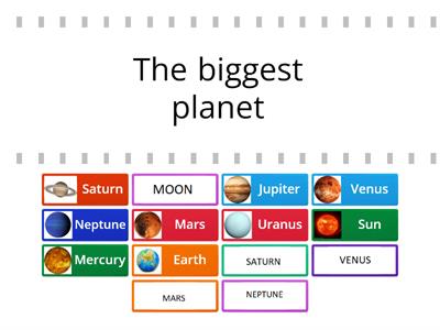 Planets of our solar system 