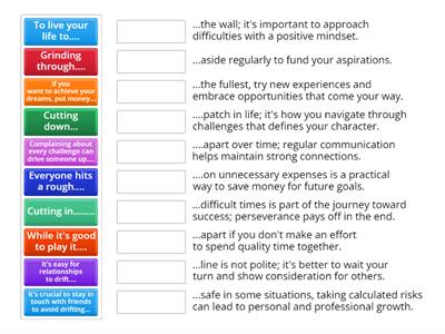 EF Upper-Int 5B Vocab review