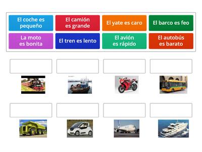 Describir transportes