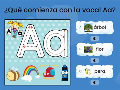 La vocal Aa