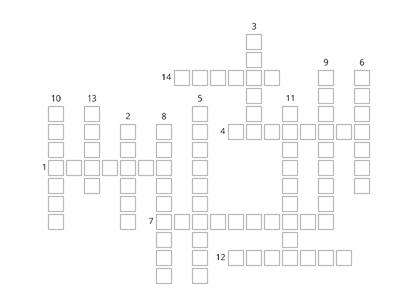 Destiny's Recovery Crossword